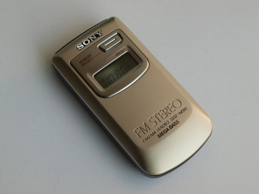Mini radio SONY SRF-M90 1995 rok Unikalne