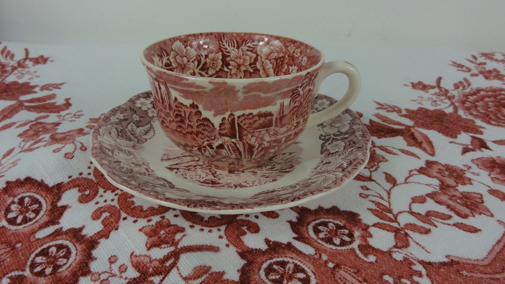 PALISSY PORCELANA ANGIELSKA FILIŻANKA