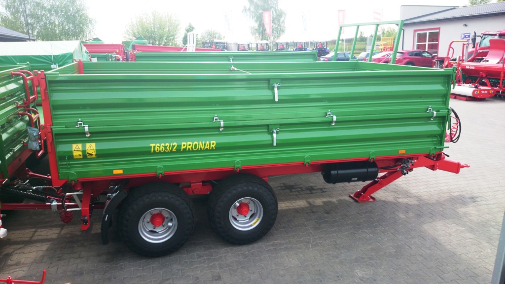 Przyczepa TANDEM METAL-FACH PRONAR T-663/2