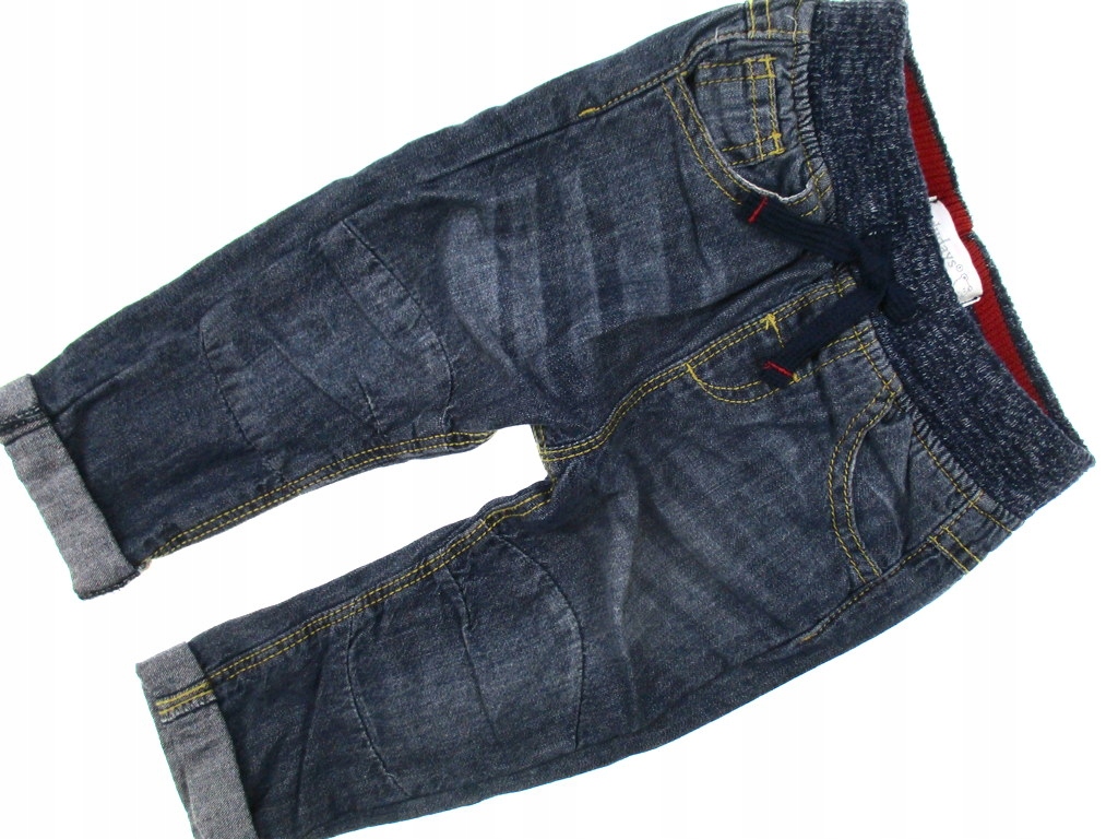 MYLU early days guma modne baggy jeans podszewka