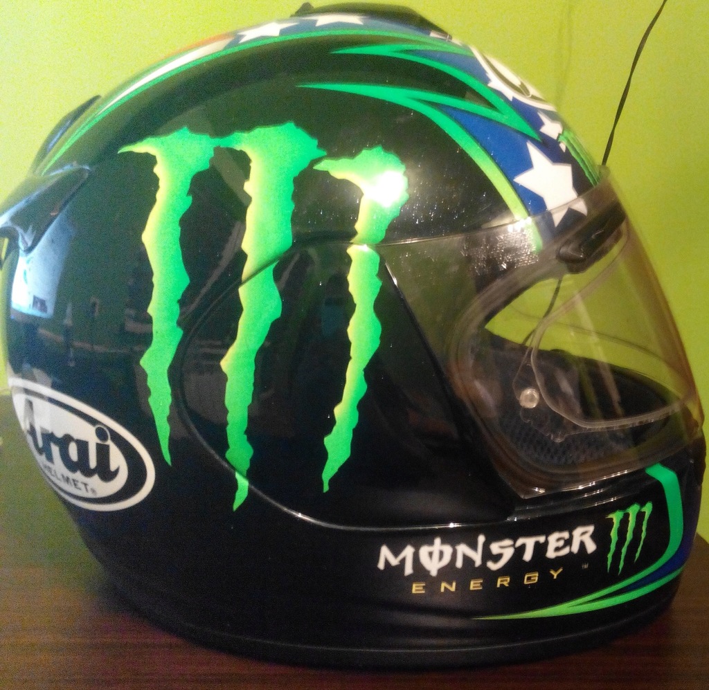 Kask Arai Chaser L Monster Energy John Hopkins
