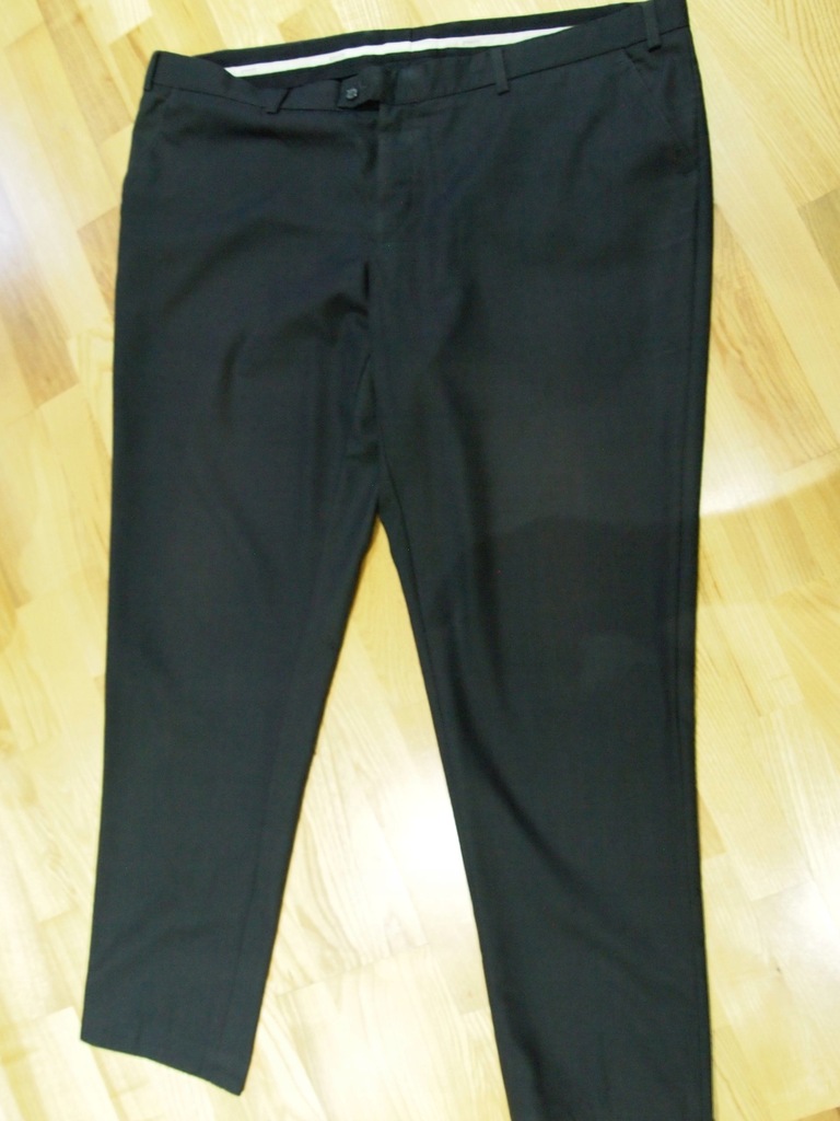 Spodnie garniturowe PUERE 2x57cm pas XXL jesień