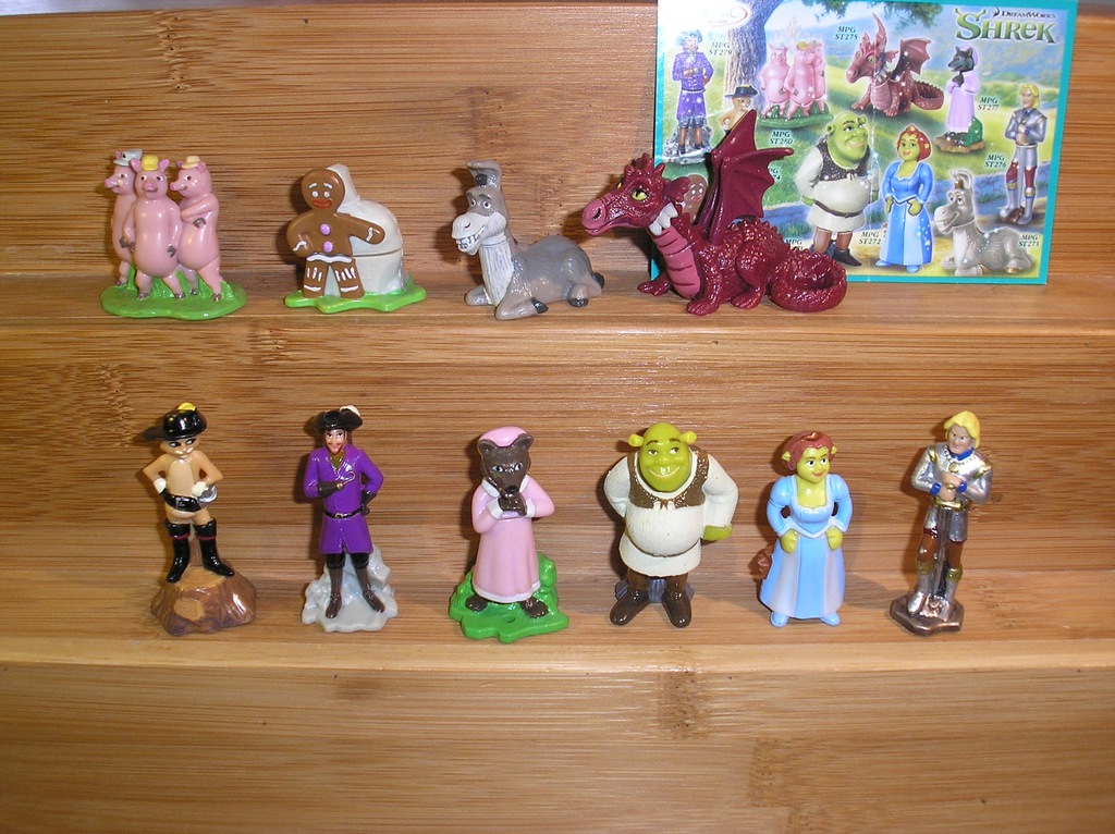 SHREK 2007 -  KOMPLET