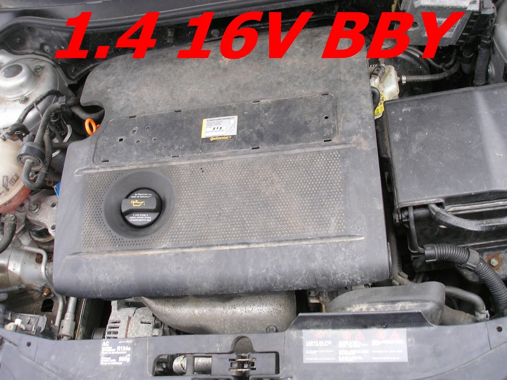 SILNIK SEAT IBIZA 1.4 16V BBY 128.tys.DO ODPALENIA
