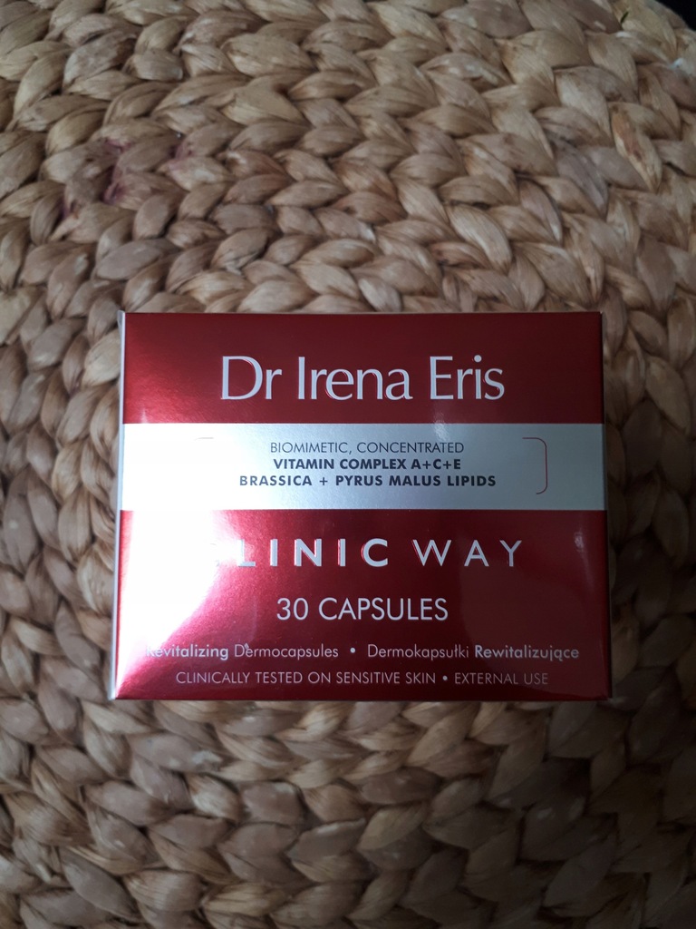 Dr Irena Eris Clinic Way 30kapsułek NOWE Folia