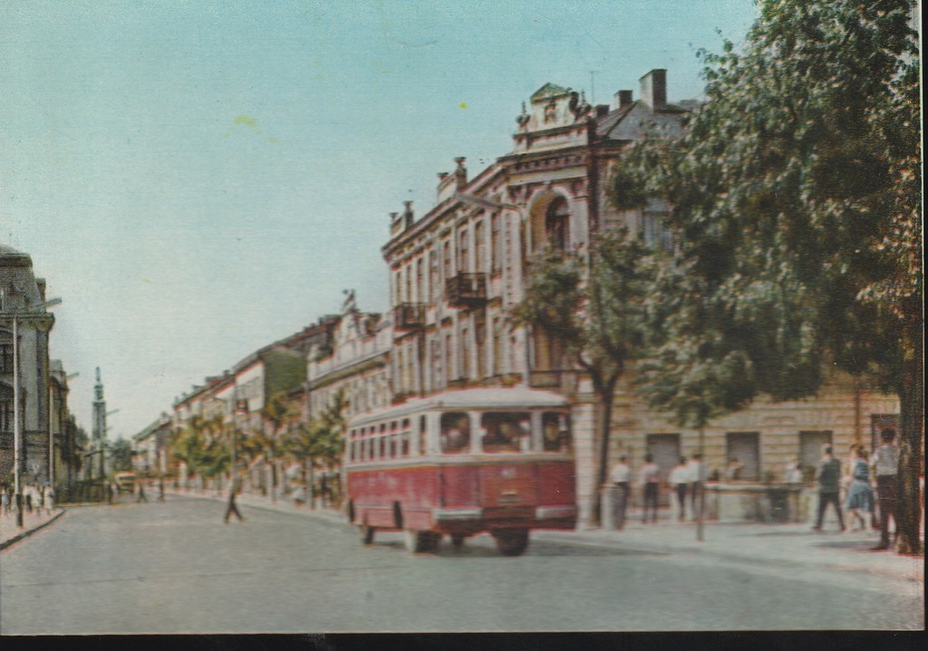 Pocztówka Radom ul. Stefana Żeromskiego 1967 r