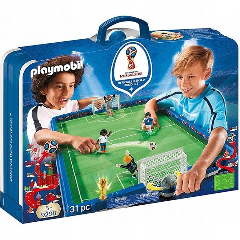 PLAYMOBIL 9298 PRZENOŚNY STADION PIŁKARSKI FIFA