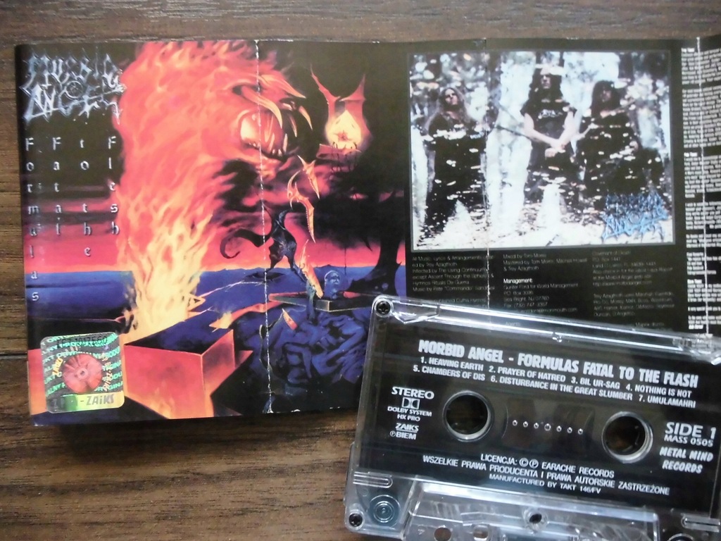 MORBID ANGEL - Formulas Fatal to the Flash