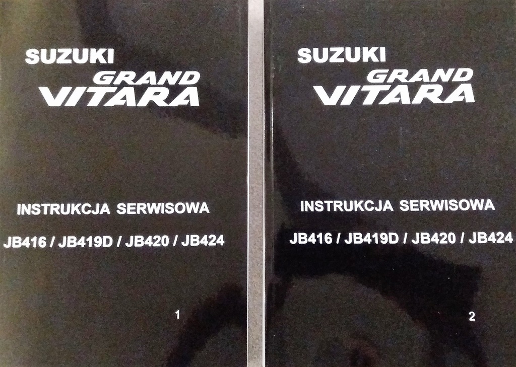 Suzuki Grand Vitara 2005 2014 naprawa 1200 stron