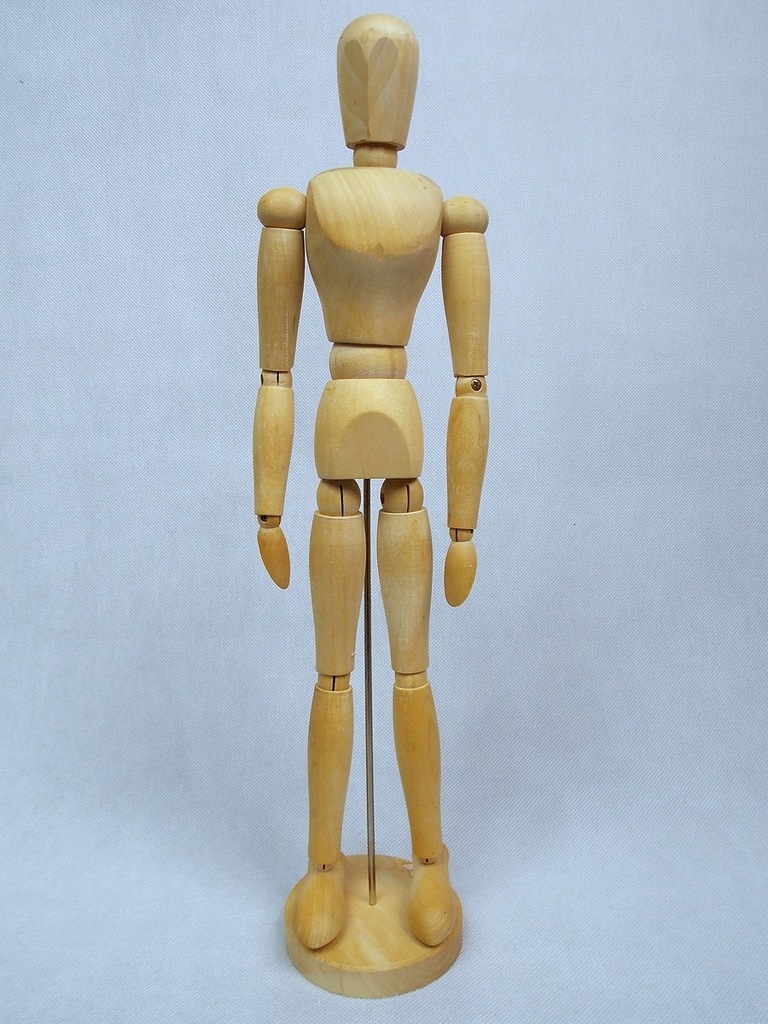 manekin do rysowania duży 40 cm