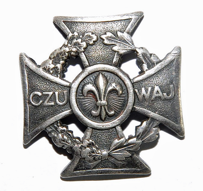 Krzyż harcerski ZHP CDH 1947