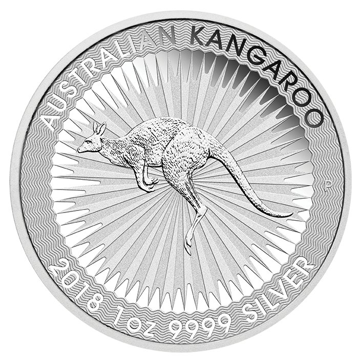 Kangur Australijski 2018 1 oz uncja srebro  BCM