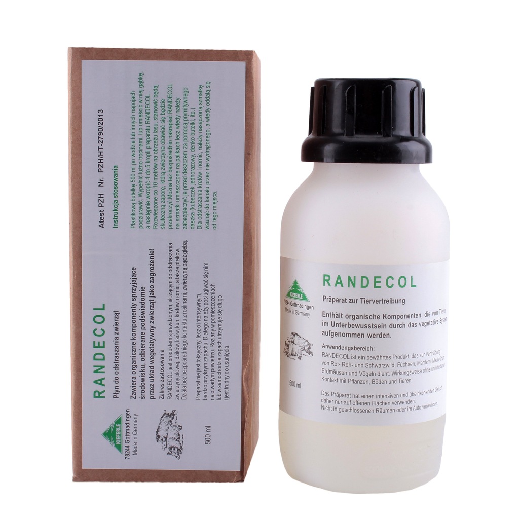 RANDECOL ODSTRASZACZ DZIKÓW MOCNY 500 ML NA DZIKI