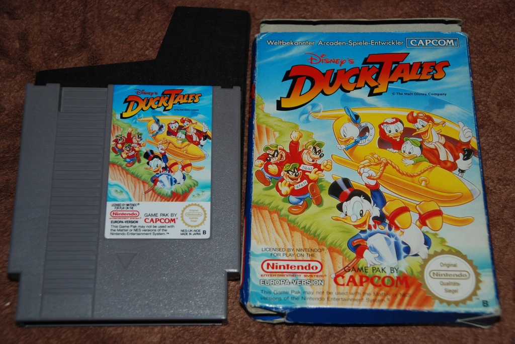 Disney's Duck Tales  NES w pudełku