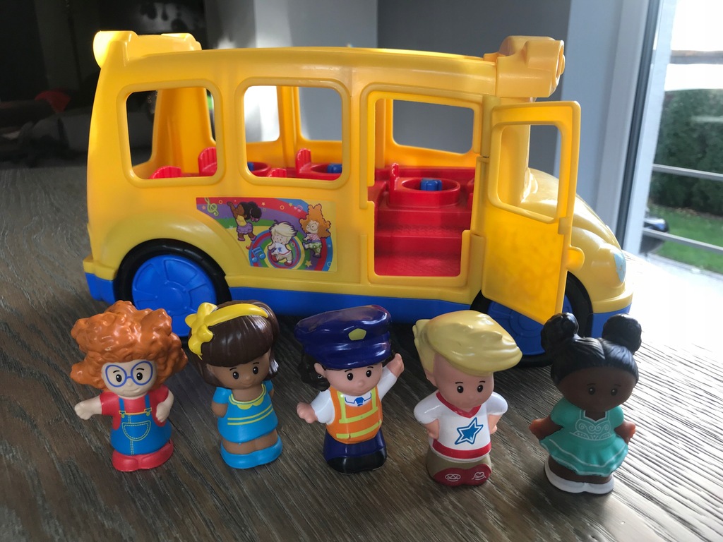 Fisher Price Wesoły Autobus Little People