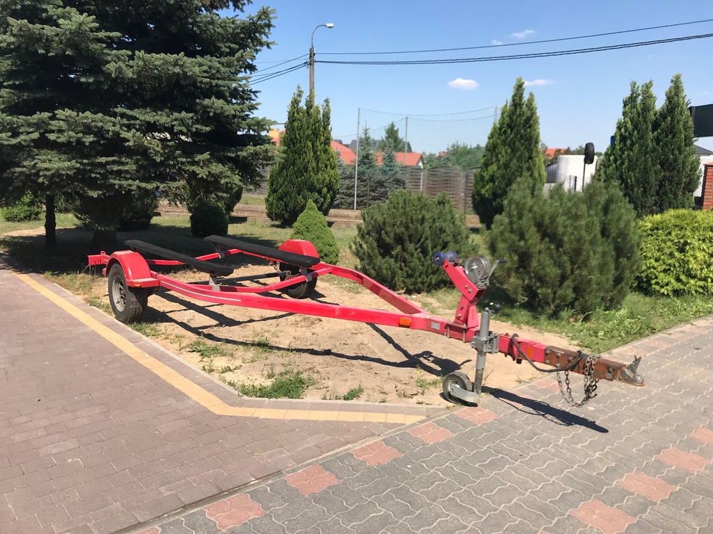 Przyczepa podłodziowa pod łódź, jacht 17-20 stóp