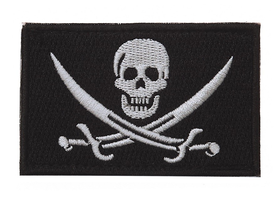 Naszywka PIRATE SKULL 101 Inc. SWAT