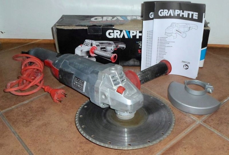 SZLIFIERKA GRAPHITE 59G120 KOMPLET !!!GWARANCJA!!
