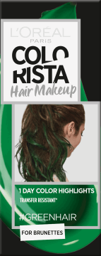 L'Oreal Colorista Zmywalna farba - Green - Zielony