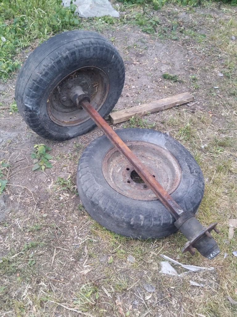 Oś do przyczepy wózka wozu