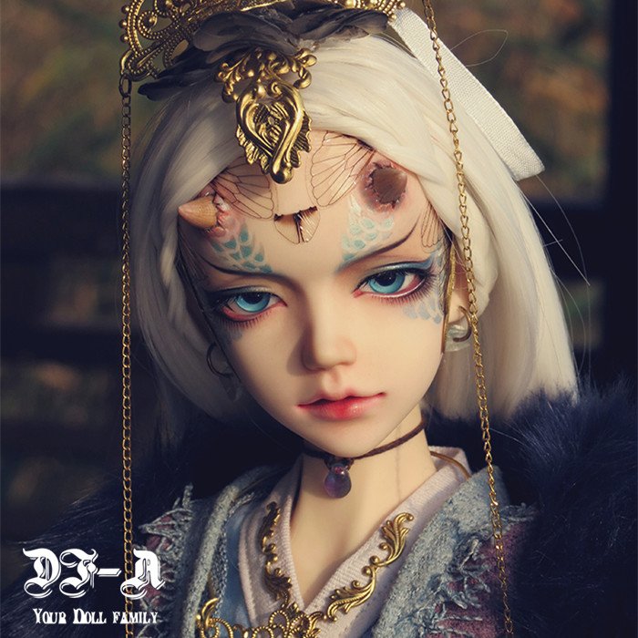  BJD Dollfie Doll Family-A Que Wei SD 1/3 white