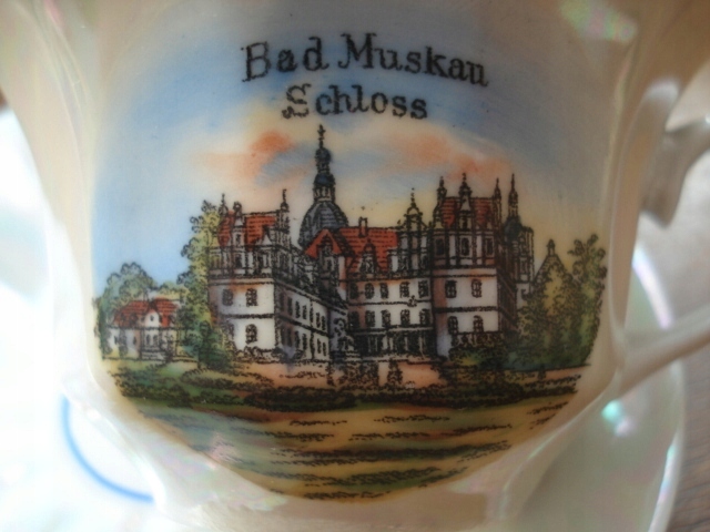 Bad Muskau Zamek Łęknica lata 20- XX wieku.