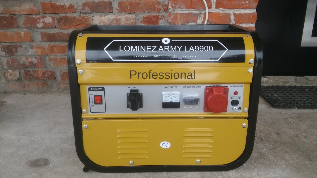 Agregat Prądotwórczy LOMINEZ ARMY LA 9900 10,5 KW