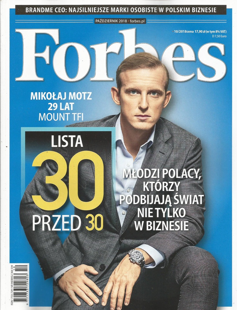 10/2018 Forbes - Mikołaj MOTZ