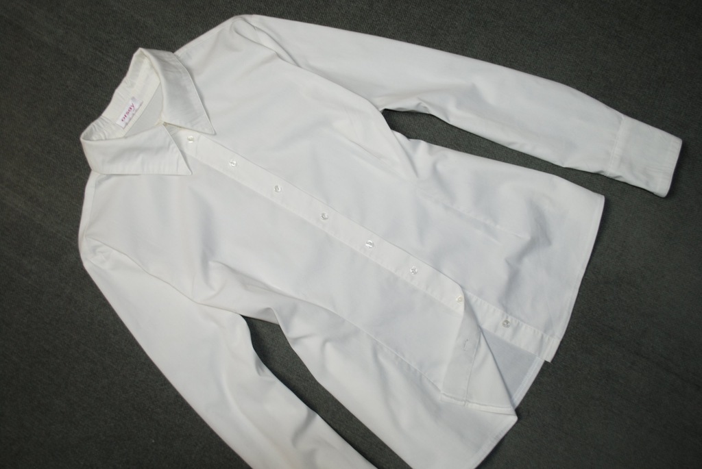 ORSAY__SLIM__biała koszula z elastanem__M/L_