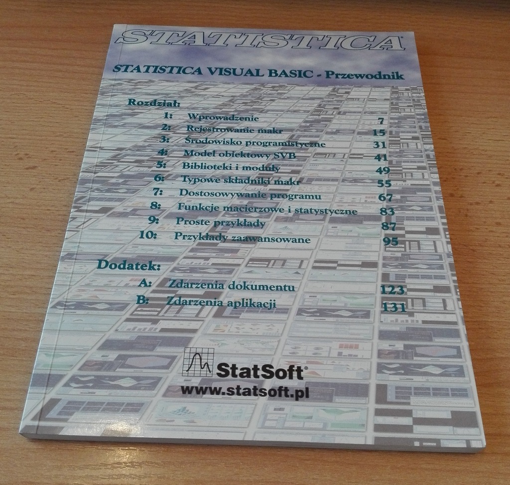Statistica Visual Basic - przewodnik  SVB