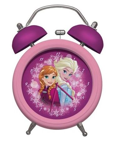 Budzik  KRAINA LODU 16,8cm zegar zegarek Anna elsa