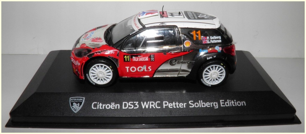 citroen DS3 WRC PETTER SOLBERG Edition