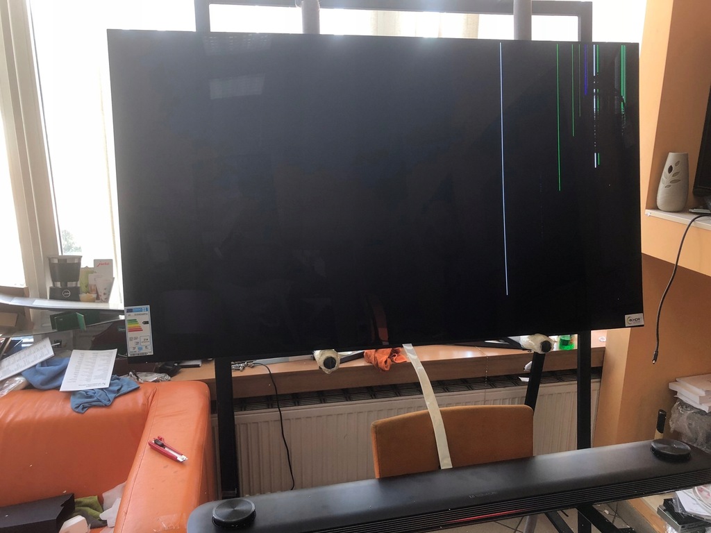 Telewizor LG 65&quot; OLED 65W8PLA ZBITA MATRYCA