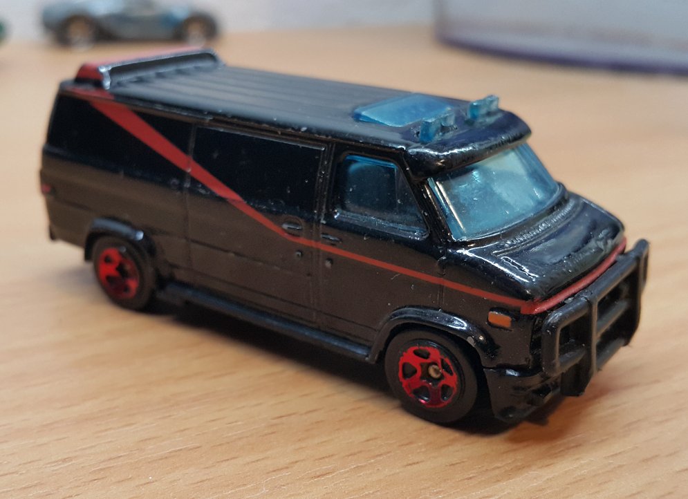 UNIKAT Hot Wheels '83-'84 GMC VAN A TEAM DRUŻYNA A - 7132342256