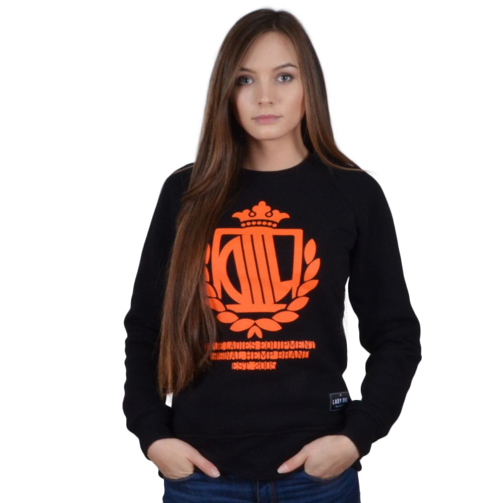 LADY DIIL BLUZA DAMSKA KLASYK CZARNA M hemp gru