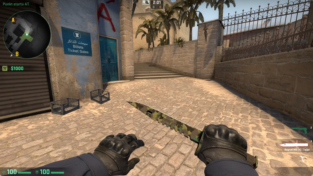 CS:GO NÓŻ BAYONET M9 BOREAL FOREST FT 0.15 FLOAT