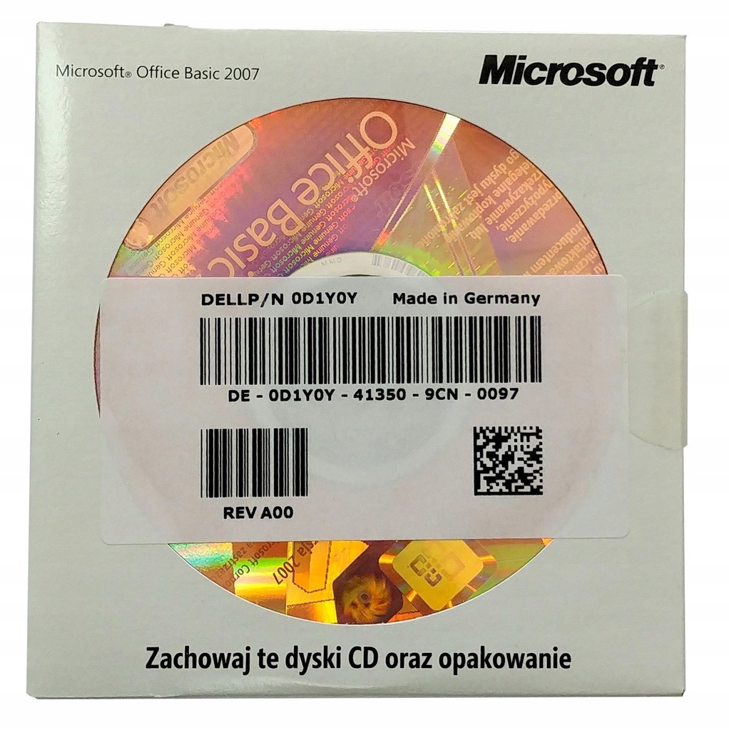 Consultar Cada semana vertical Microsoft OFFICE 2007 BASIC dla firm OEM CD PL - 7446720960 - oficjalne  archiwum Allegro