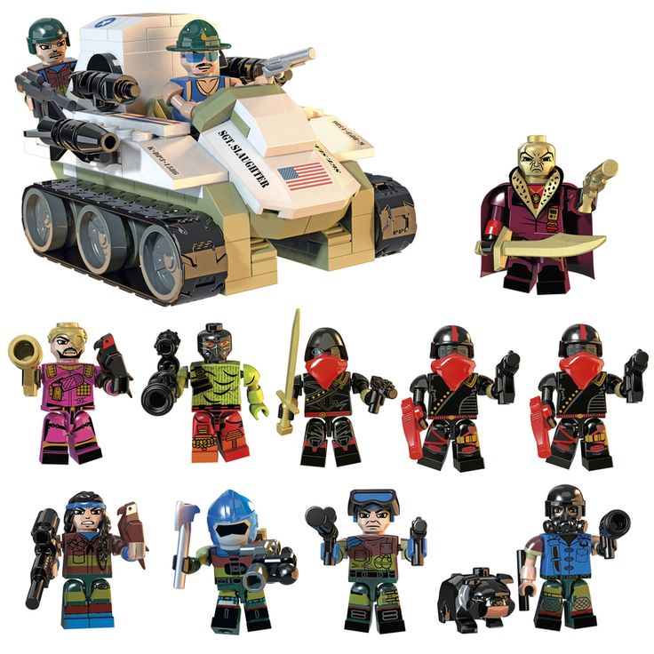 KLOCKI KRE-O G.I. JOE CONSTRUCTION COMMANDOS B4672