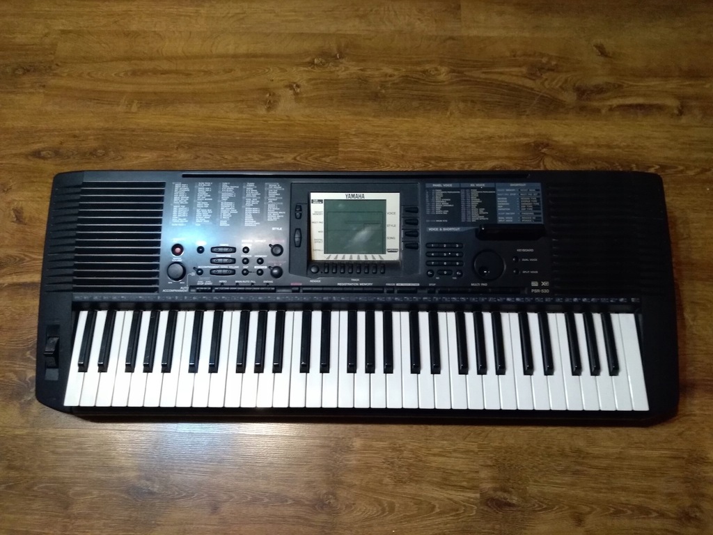 KEYBOARD YAMAHA PSR530 7781721113 oficjalne archiwum Allegro
