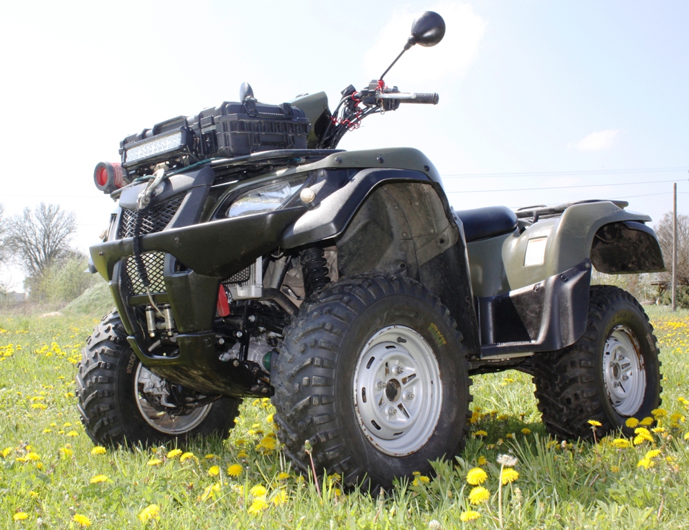 Suzuki Kingquad 750 AXI, Wspomaganie, zarejestrowa