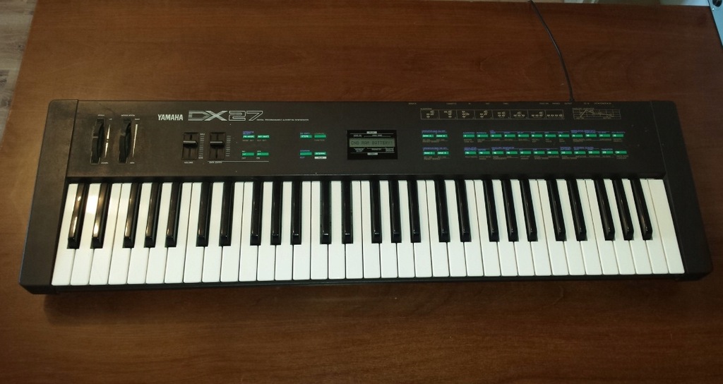 Syntezator Yamaha DX27 KLASYK !! 7722422948 oficjalne archiwum Allegro