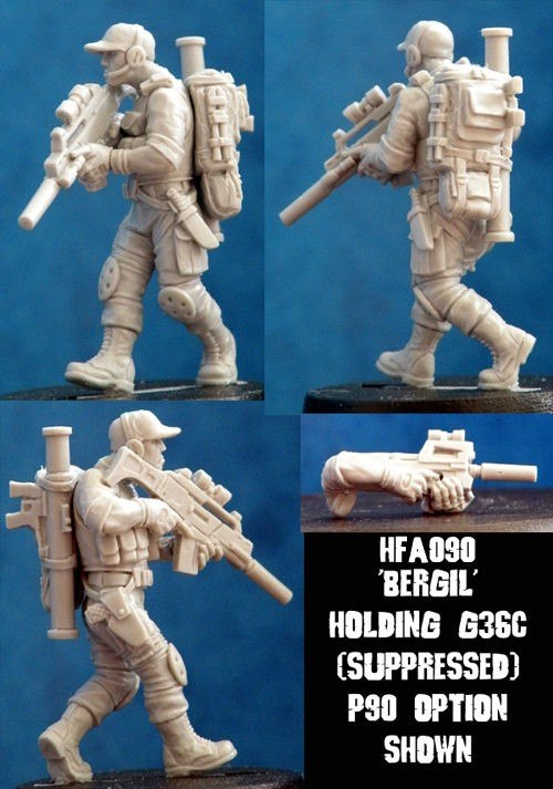 Bergil Modern Trooper nowoczesny żołnierz WBM