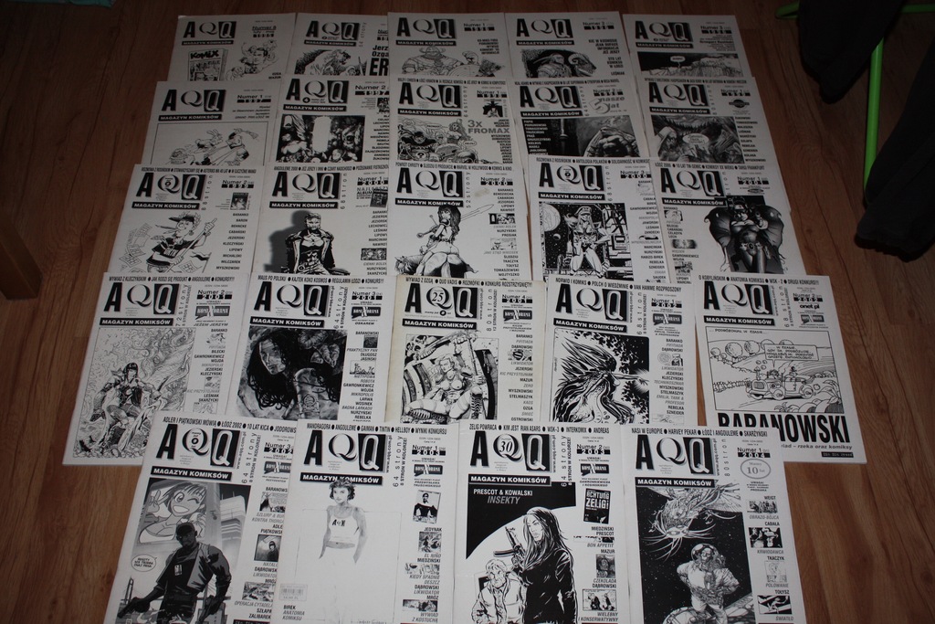 Magazyn komiksowy AQQ - Cały komplet
