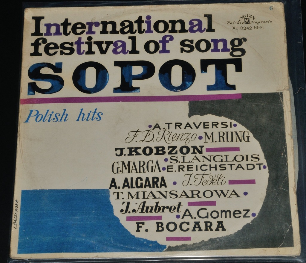 Festiwal Piosenki Sopot 1963 - Tamara Miansarowa