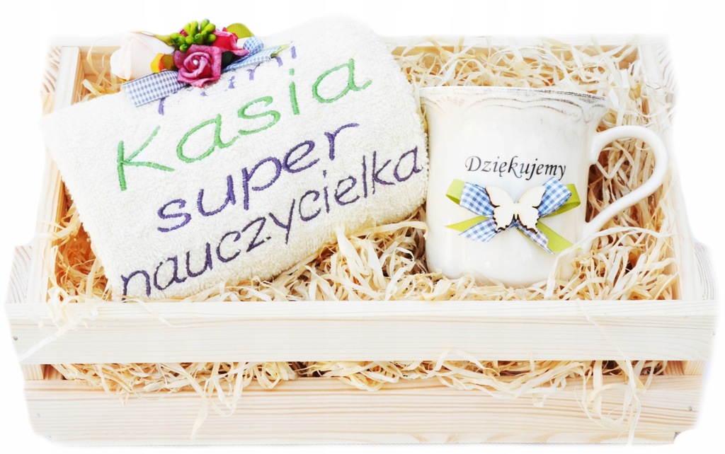 Prezent Podziękowania dla Nauczyciela Pani