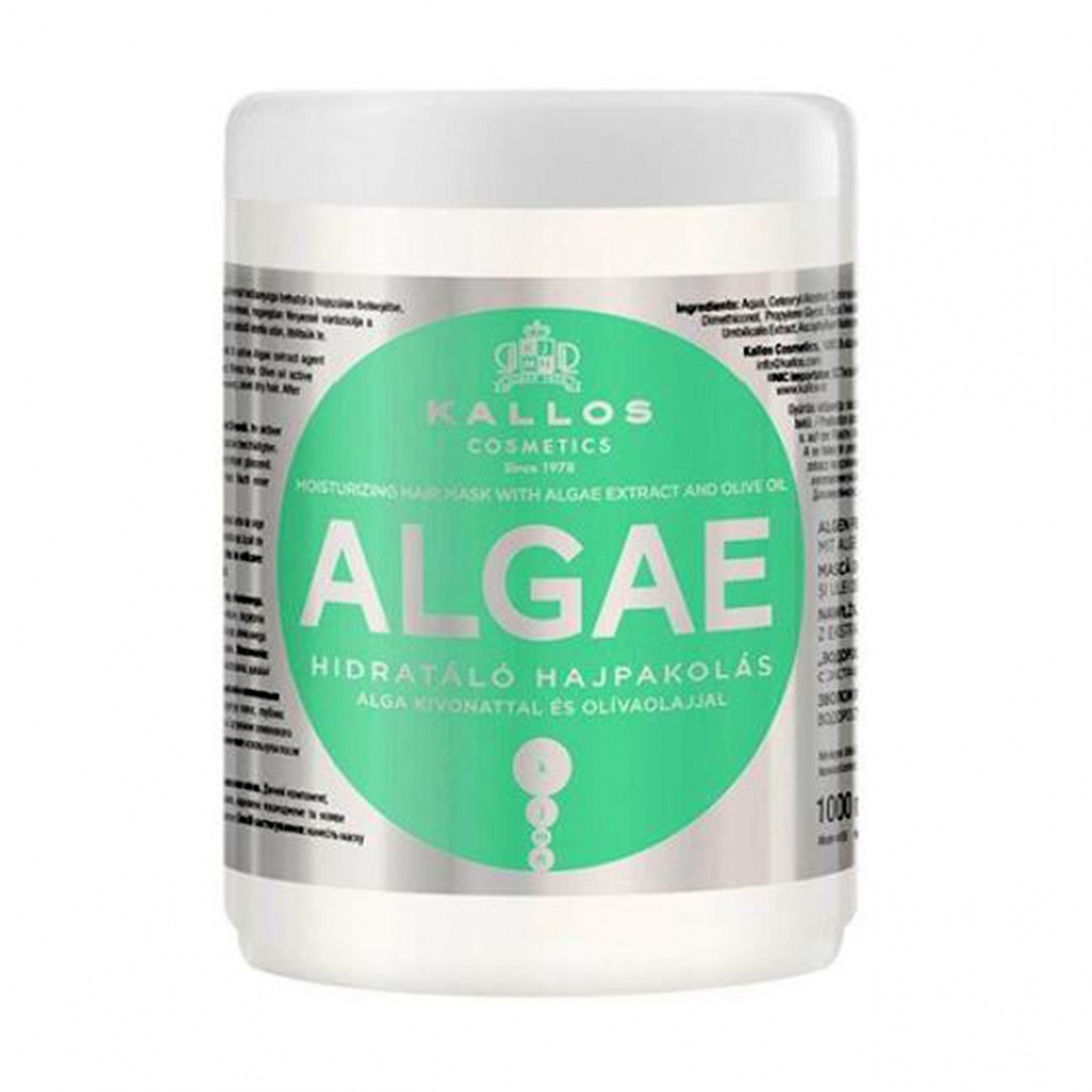 KALLOS algae maska do włosów nawilżająca 1000ML