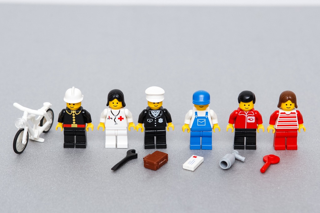 Lego 6301 Town Mini-Figures Figurki Akcesoria