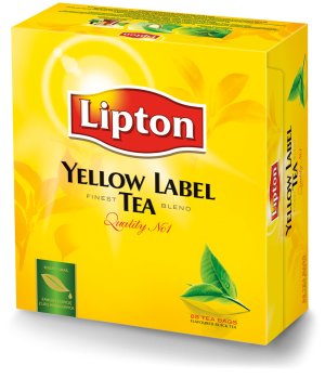 Herbata Lipton Yellow Label Czarna 100 torebek
