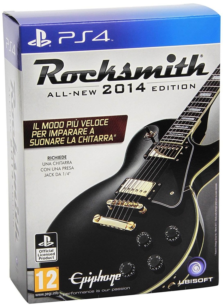 ROCKSMITH 2014 ROCKSMITH 2 PS4 + KABEL SKLEP W-WA