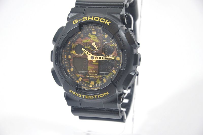 CASIO G-SHOCK PROTECTION GA-100CF-1A9ER MORO